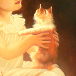 Playing with the Kitten - Emile Munier - part 2